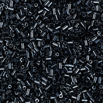 Бисер Чехия BUGLES 351- 12001 2. 3 мм 1 " 50 г 49102 серый/ перламутр