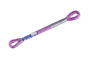 Нитки для вышивания " Gamma" мулине 100% вискоза 8 м R3107 сиреневый